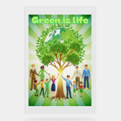 Green is Life Poster (Recto)
