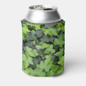 Green Ivy Botanical Print Blikjeskoeler (Blikje Achterkant)