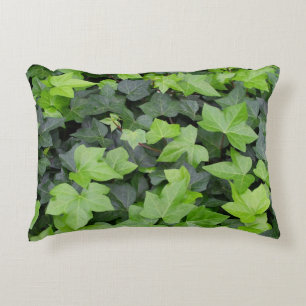 Green Ivy Botanical Print Decoratief Kussen