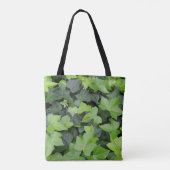 Green Ivy Botanical Print Draagtas (Achterkant)