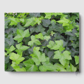Green Ivy Botanical Print Gastenboek (Achterkant)