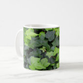 Green Ivy Botanical Print Koffiemok (Voorkant links)