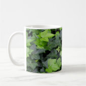 Green Ivy Botanical Print Koffiemok (Links)