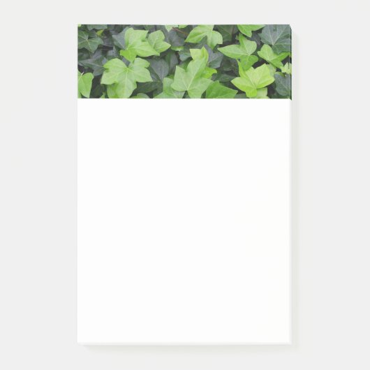 Green Ivy Botanical Print Post-it® Notes (Voorkant)