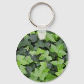 Green Ivy Botanical Print Sleutelhanger (Achterkant)