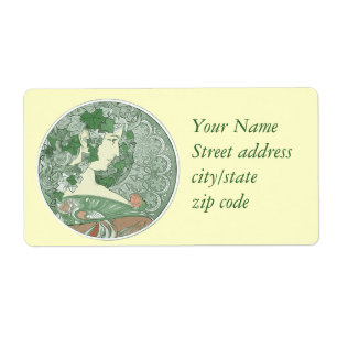 Green Ivy Goddess Etiket