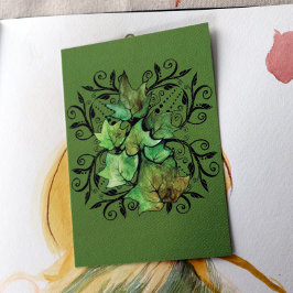 Green Ivy-Natuur Kaart