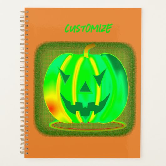 Green Jack olantern Halloween Thunder_Cove (Devant)