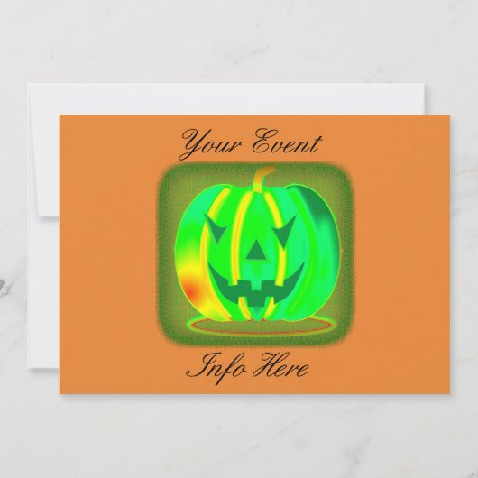 Green Jack o'lantern Halloween Thunder_Cove (Voorkant)
