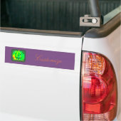 Green Jack o'lantern Halloween Thunder_Cove Bumpersticker (Op Truck)