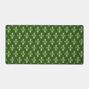 Green Jade Tree Feuilles sur Forest Green