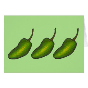 Green Jalapeno Peppers épicé chaud Vegetable