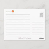 Green Juice Recipe Briefkaart (Achterkant)