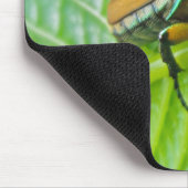 Green June Beetle Mousepad Muismat (Hoek)