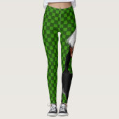 GREEN KARO Leggings (Devant)