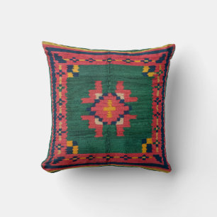 Green Kilim Coussin Royaume-Uni : Sophisticated Ea