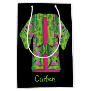 Green Kimono Gift Bag Medium Cadeauzakje