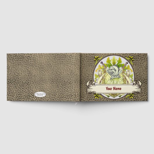 Green Knight Family Crest Livre de nom (Complet)