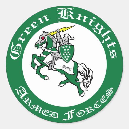 Green Knights MMC Club Sticker (Voorkant)