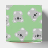 Green Koala Beer Baby shower Bedankdoosjes (Bovenkant)
