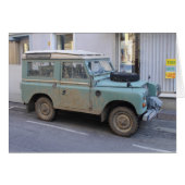 Green Land Rover (Devant horizontal)
