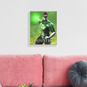 Green Lantern Canvas Afdruk (Insitu (Woonkamer))