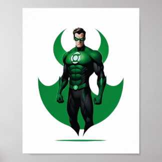 Green Lantern character image Poster