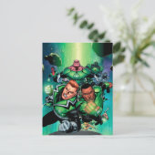 Green Lantern Corps Briefkaart (Staand voorkant)
