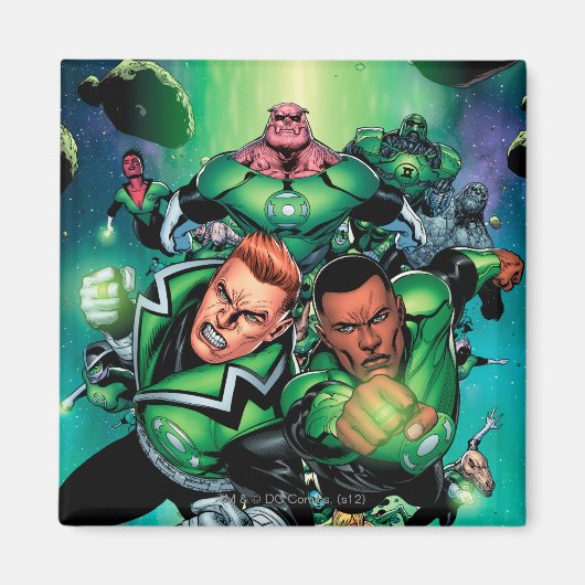 Green Lantern Corps Magneet (Voorkant)