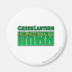 Green Lantern - Emerald Dawn Logo Magneet
