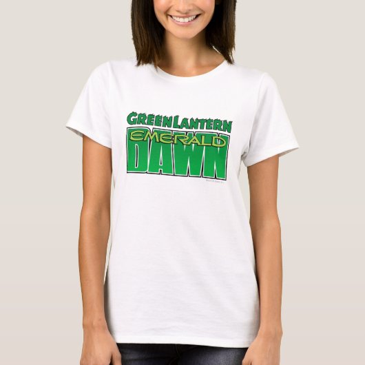 Green Lantern - Emerald Dawn Logo T-shirt (Voorkant)
