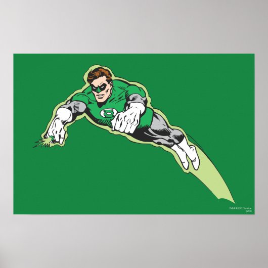 Green Lantern Energy Beam Poster (Voorkant)
