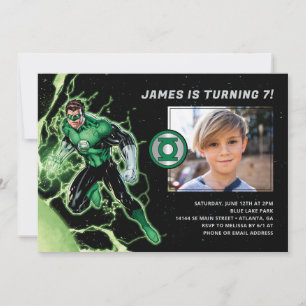 Green Lantern Foto Birthday Kaart