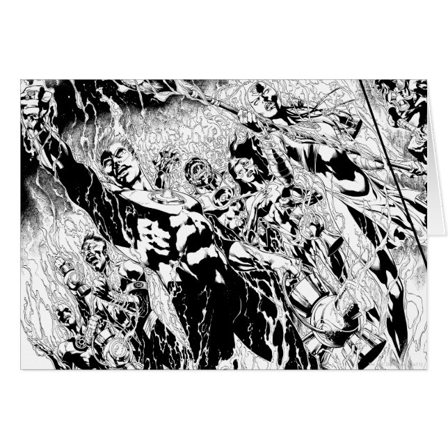 Green Lantern Group (Voorkant Horizontaal)