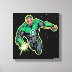 Green Lantern John Stewart Canvas Afdruk