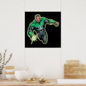 Green Lantern John Stewart Poster (Keuken)