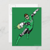 Green Lantern Jump Briefkaart (Voorkant / Achterkant)