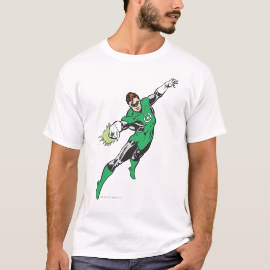 Green Lantern Jump T-shirt (Voorkant)