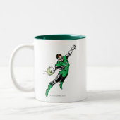 Green Lantern Jump Tweekleurige Koffiemok (Links)