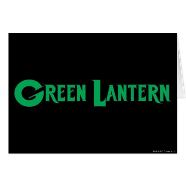 Green Lantern Letters 2 (Voorkant Horizontaal)