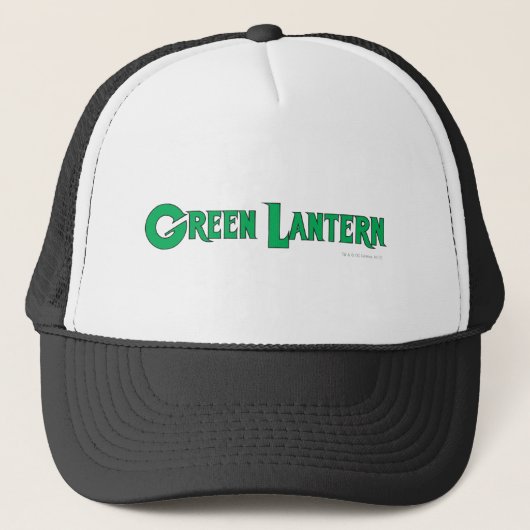 Green Lantern Letters 2 Trucker Pet (Voorkant)