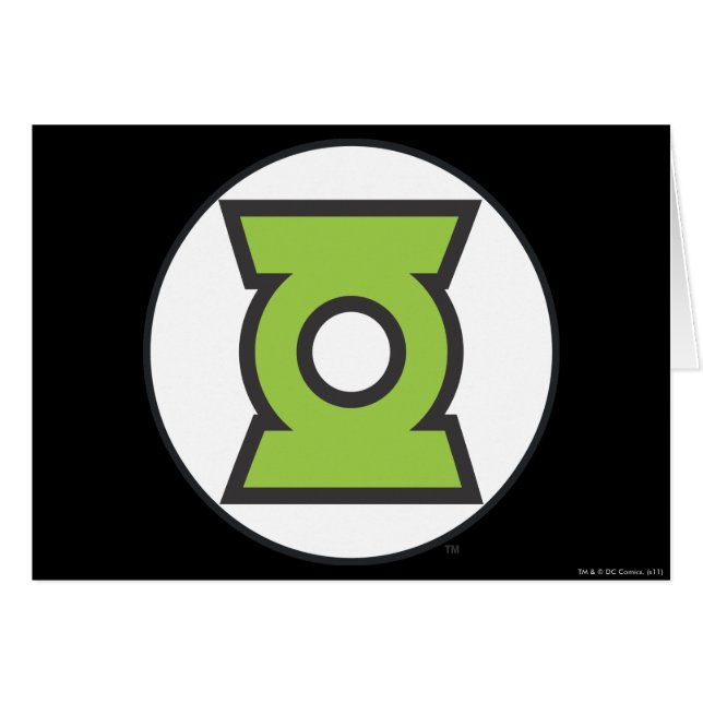 Green Lantern Logo 11 (Voorkant Horizontaal)