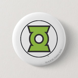 Green Lantern Logo 11 Ronde Button 5,7 Cm