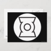 Green Lantern Logo 12 Briefkaart (Voorkant / Achterkant)