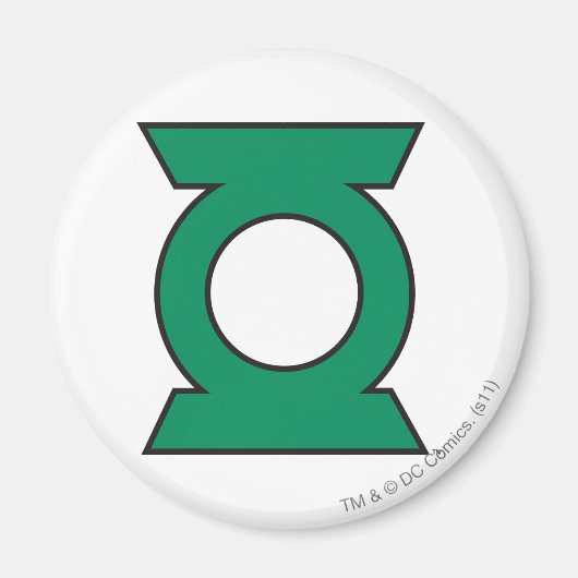 Green Lantern Logo 15 Magneet (Voorkant)
