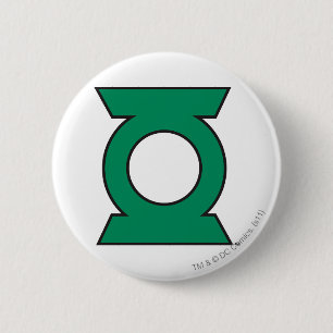 Green Lantern Logo 15 Ronde Button 5,7 Cm