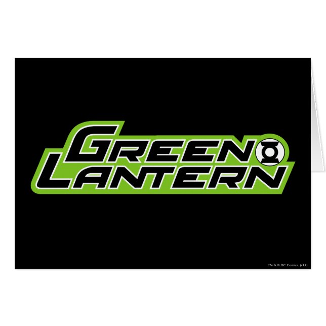Green Lantern Logo 2 (Voorkant Horizontaal)