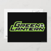 Green Lantern Logo 2 Briefkaart (Voorkant / Achterkant)