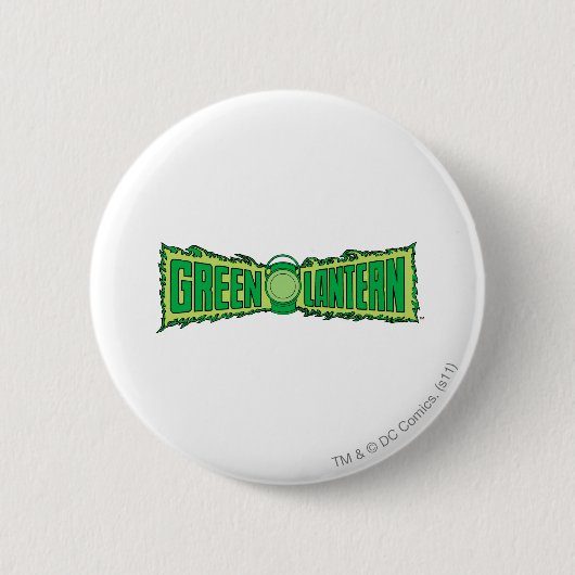 Green Lantern Logo 4 Ronde Button 5,7 Cm (Voorkant)