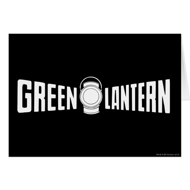Green Lantern Logo 6 (Voorkant Horizontaal)